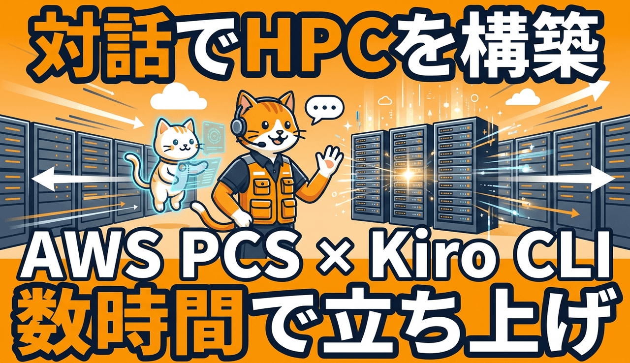 AWS PCSとKiro CLIでHPCクラウド基盤を数時間で立ち上げる