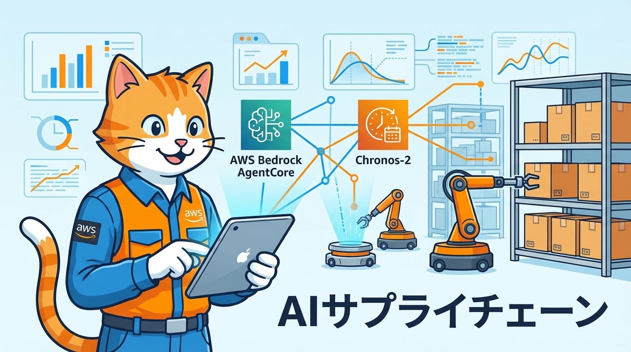 Amazon Bedrock AgentCore と Chronos-2 が変える製造業のサプライチェーン管理