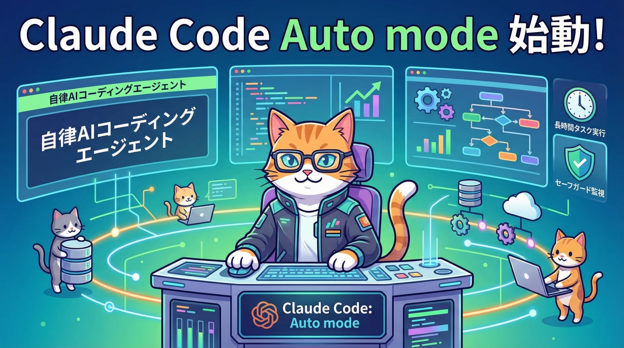 Claude Code Auto modeで変わるAI開発の常識 自律権限判断がもたらす新時代
