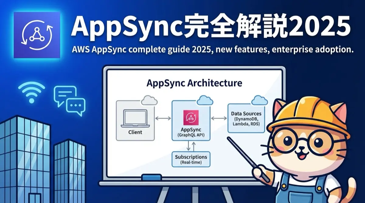 AWS AppSync 完全解説 2025年版 - 新機能とエンタープライズ採用の現在地