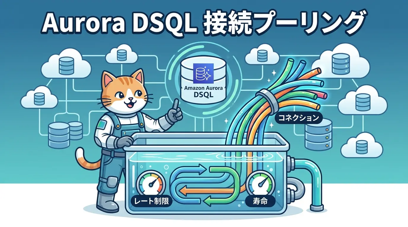 Amazon Aurora DSQL の接続プーリング戦略と実践ノウハウ