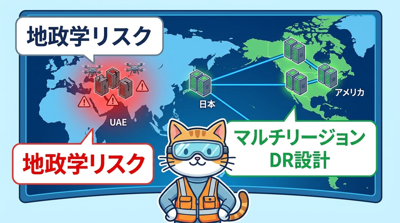 AWSのUAEリージョンが数カ月規模の復旧困難に ─ 地政学リスクとクラウド冗長性設計の再考