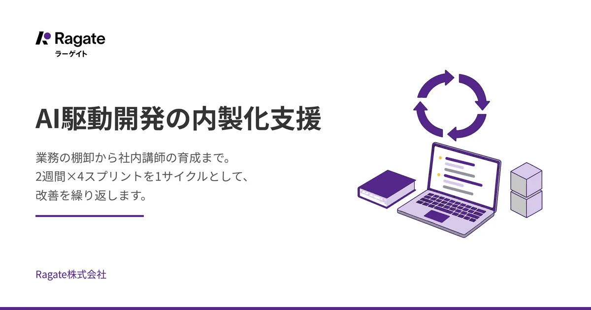 AI駆動開発の内製化支援